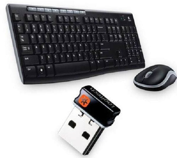 Logitech Mk270 Wireless Keyboard & Mouse With Unifying Receiver